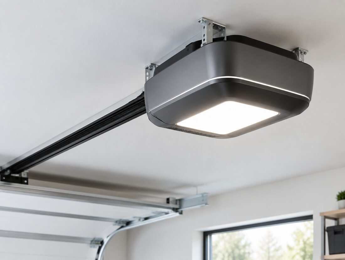 Modern smart belt-drive garage door opener
